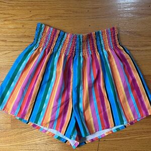 SHEIN Multi-colored High Waist Shorts